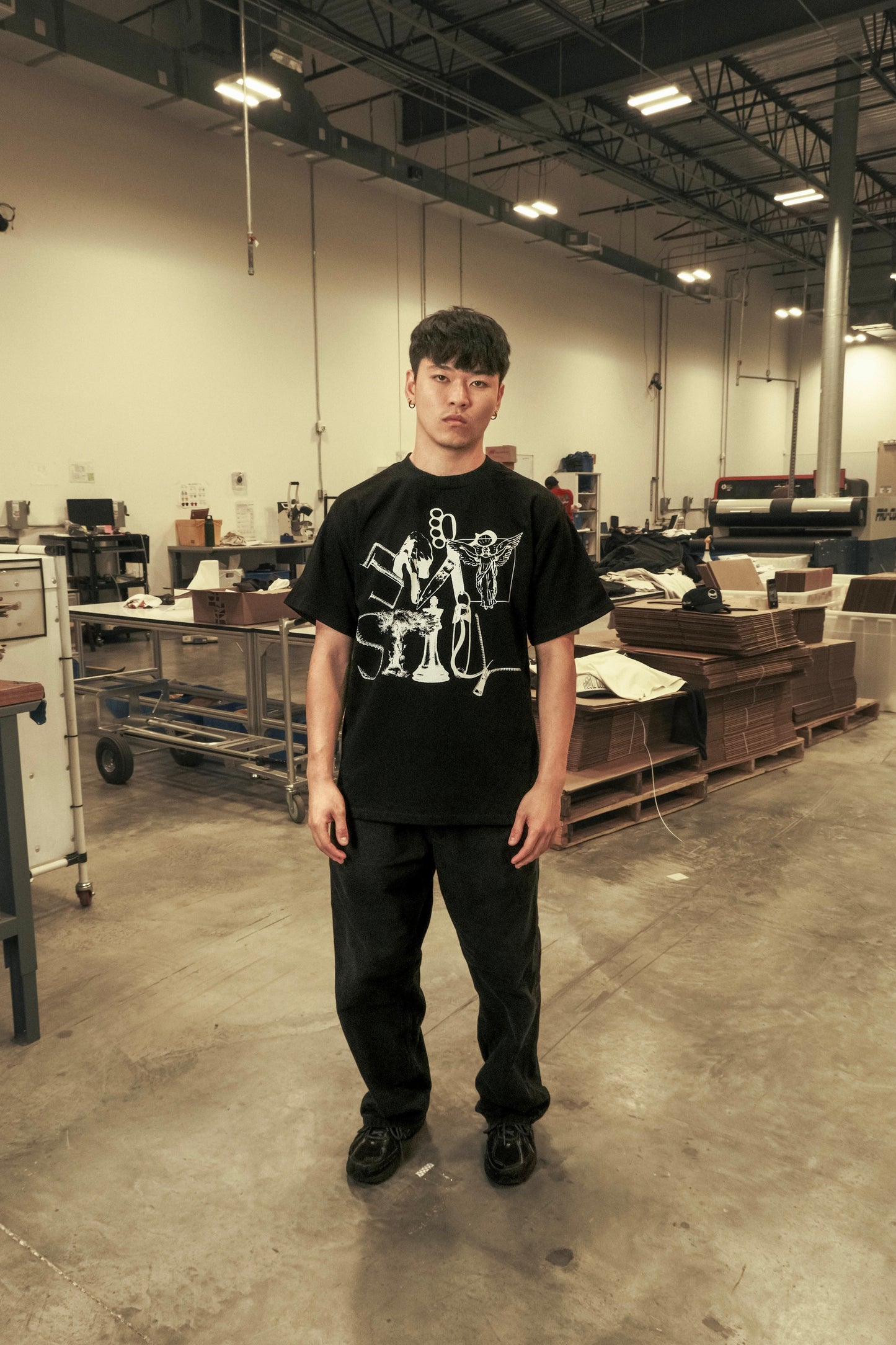 Metal, StayStill Tee - Black